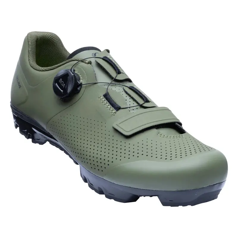 Pearl Izumi Expedition Road/Gravel Shoe - Capulet Olive 1