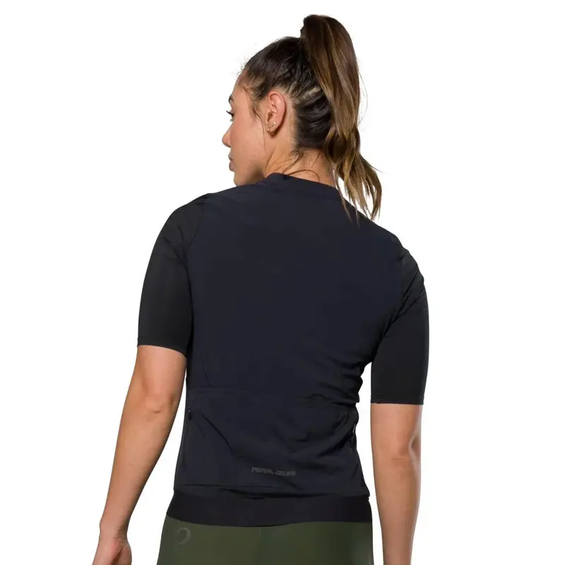 Pearl Izumi Expedition Short Sleeve Road Jersey - Womens - Black 5