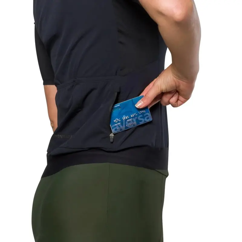 Pearl Izumi Expedition Short Sleeve Road Jersey - Womens - Black 6