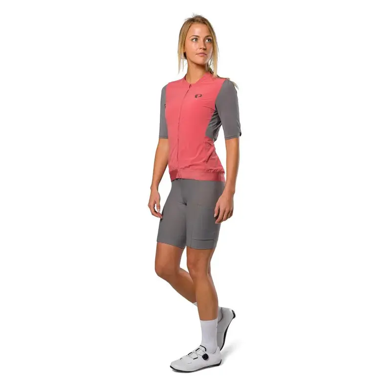 Pearl Izumi Expedition Short Sleeve Road Jersey - Womens - Rosewood 3