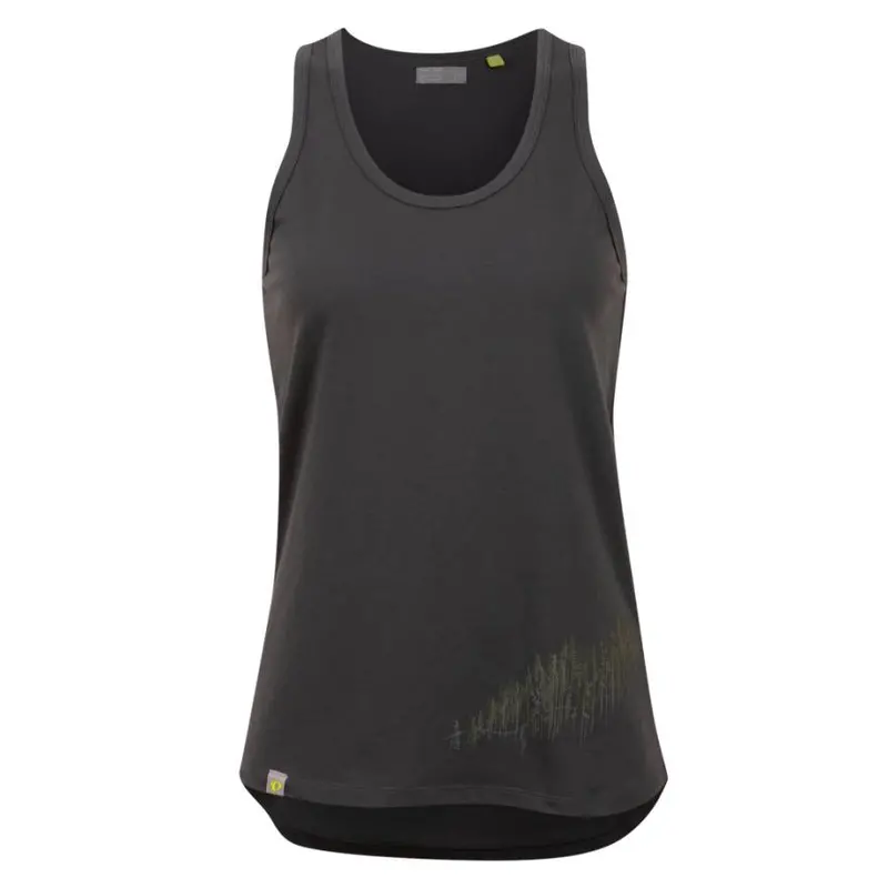 Pearl Izumi Go To Graphic Tank - Womens - Woodland - Smoke Gray 1