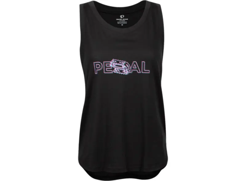 Pearl Izumi Graphic Muscle Tank - Womens - 3D Pedal - Black 1