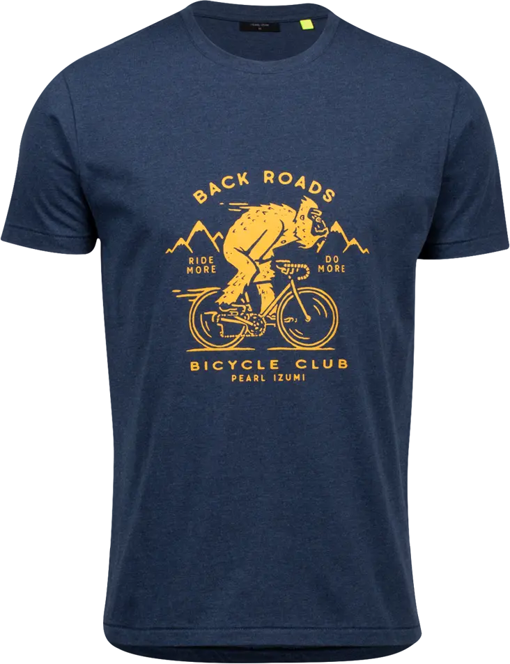 Pearl Izumi Graphic Tee Shirt - Speedy - Navy Heather 1