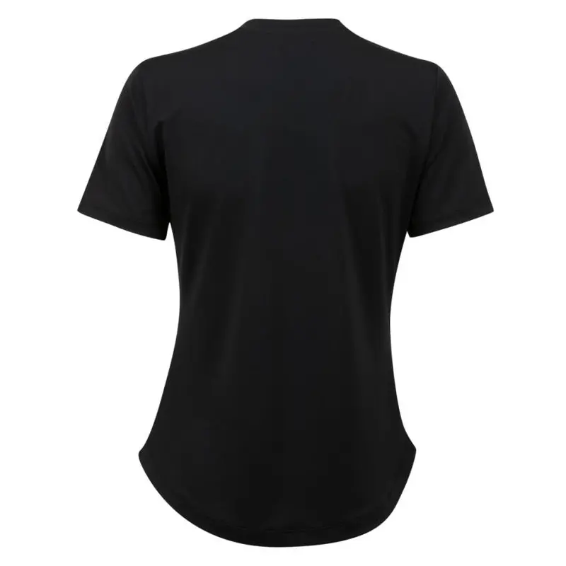 Pearl Izumi Midland Graphic Tee Shirt - Womens - Rainbow Logo - Black 2