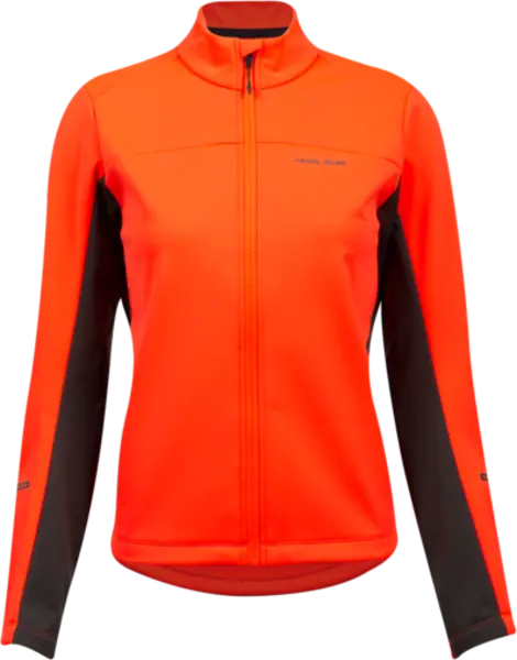Pearl Izumi Quest Amfib Cycling Jacket - Womens - Screaming Red-Phantom 1