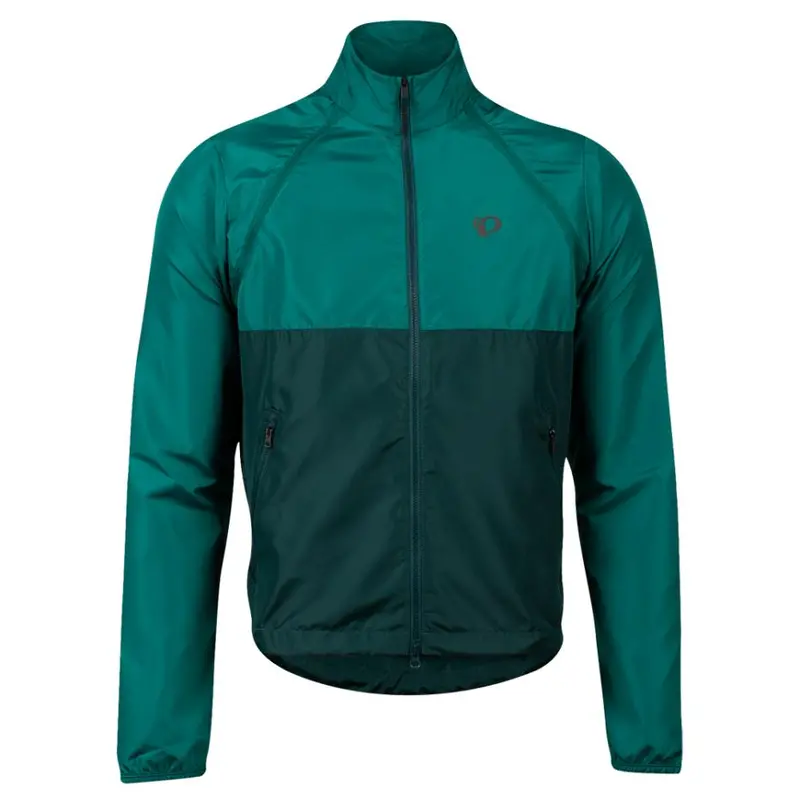 Pearl Izumi Quest Barrier Convertible Cycling Jacket - Alpine Green-Pine 1
