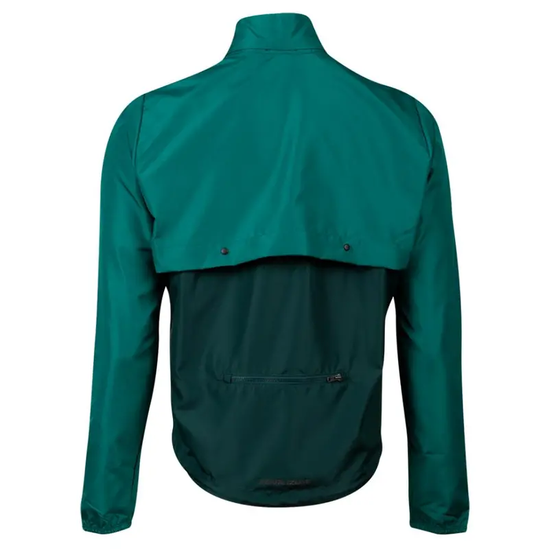 Pearl Izumi Quest Barrier Convertible Cycling Jacket - Alpine Green-Pine 2