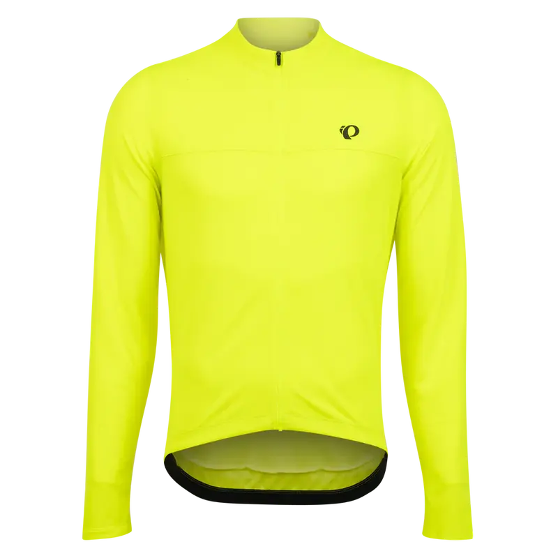 Pearl Izumi Quest Long Sleeve Road Jersey - Screaming Yellow 1