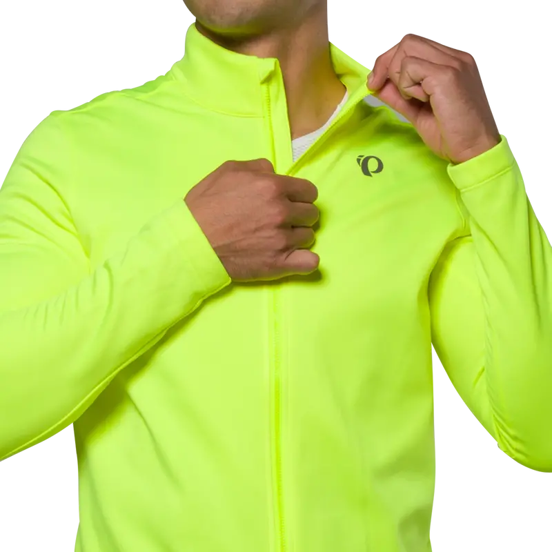 Pearl Izumi Quest Thermal Long Sleeve Road Jersey - Screaming Yellow 3
