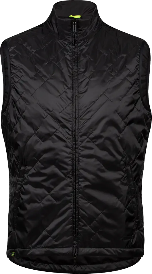 Pearl Izumi Rove Insulated Cycling Vest - Black-Phantom 1