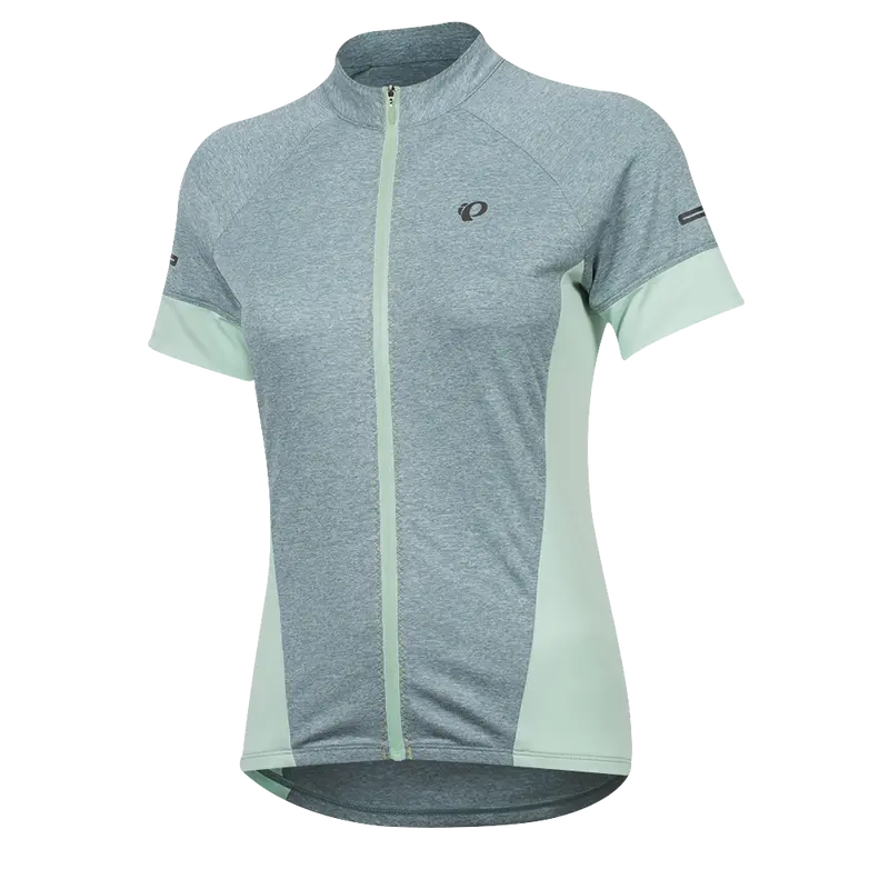 Pearl Izumi Select Escape Short Sleeve Jersey - Womens - Arctic-Mist Green 1