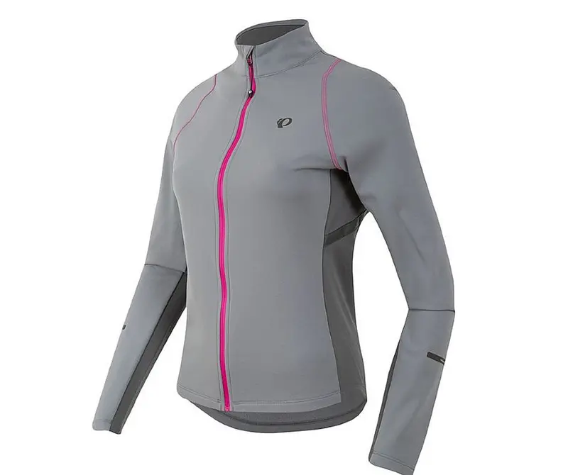 Pearl Izumi Select Escape Thermal Long Sleeve Road Jersey - Womens - Monument-Smoked Pearl 1
