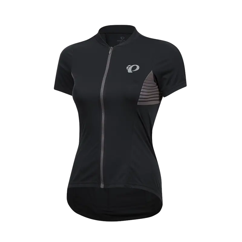 Pearl Izumi Select Pursuit Short Sleeve Road Jersey - Womens - Black Diffuse 1