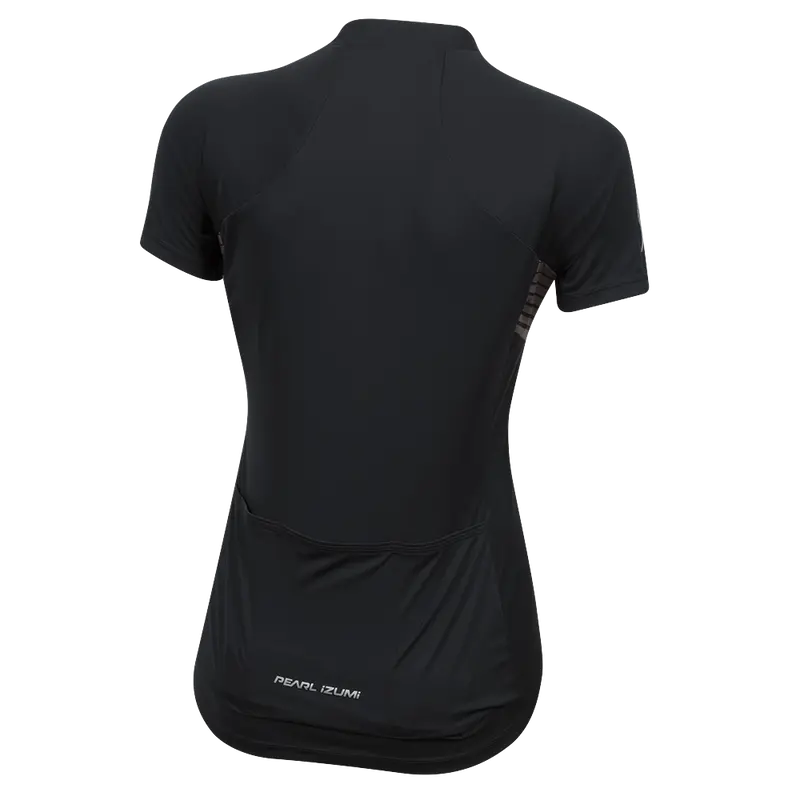 Pearl Izumi Select Pursuit Short Sleeve Road Jersey - Womens - Black Diffuse 2
