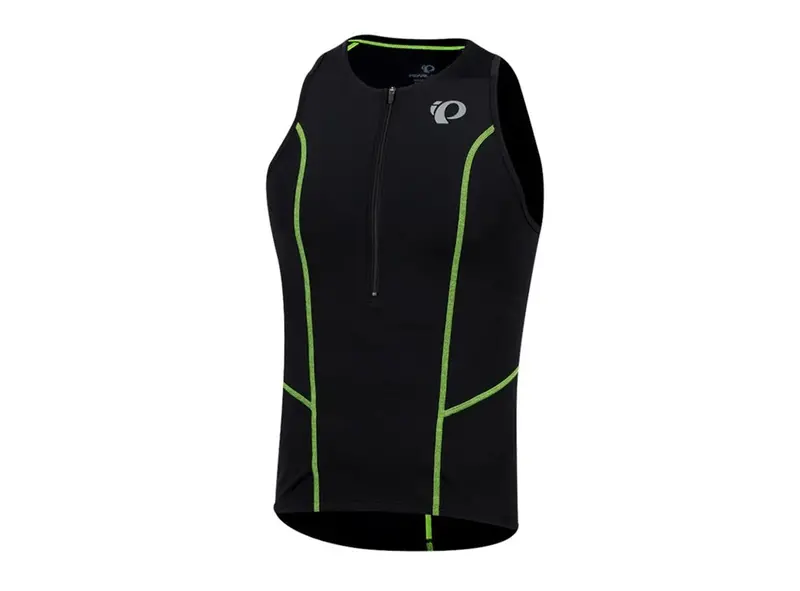 Pearl Izumi Select Pursuit Tri Singlet - Black-Screaming Yellow 1