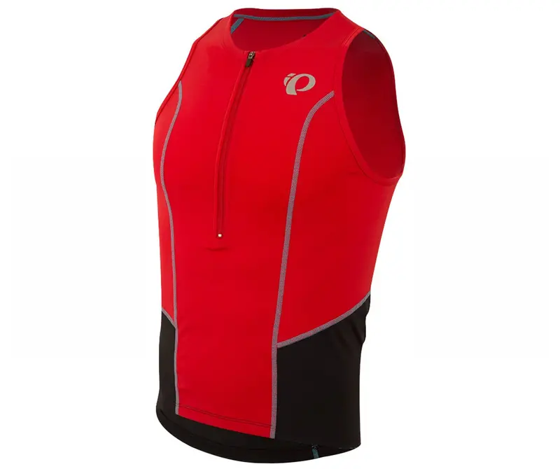 Pearl Izumi Select Pursuit Tri Singlet - True Red-Black 1