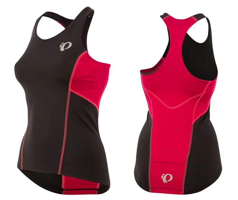 Pearl Izumi Select Pursuit Tri Tank - Womens - Black-Cerise 1
