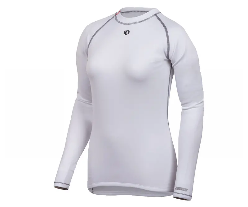Pearl Izumi Thermal Long Sleeve Base Layer - Womens - White 1