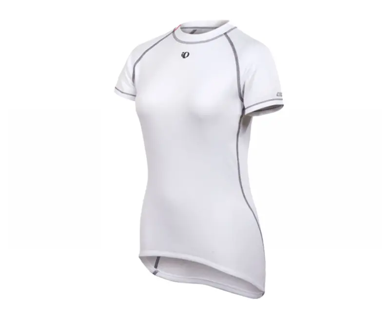 Pearl Izumi Thermal Short Sleeve Base Layer - Womens - White - Blem 1