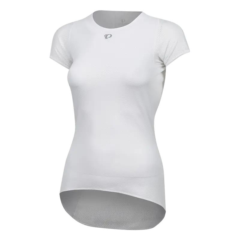 Pearl Izumi Transfer Short Sleeve Cycling Base Layer - Womens - White 1