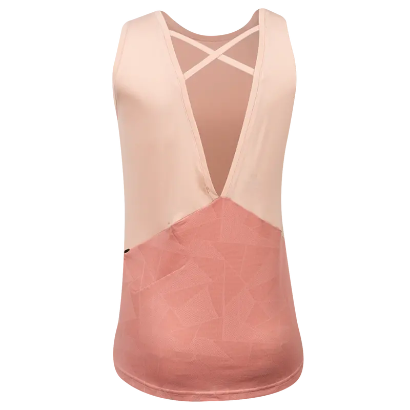 Pearl Izumi Wander Tank - Womens - Blush-Rosette 2