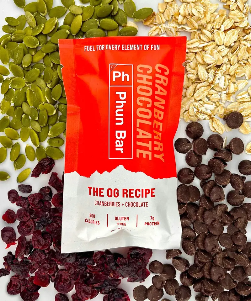 Phun Bar Energy Bar - Og Recipe - Cranberries And Chocolate 1