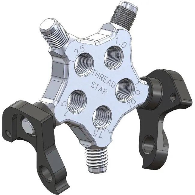 Pilo Thread Star - Rear 12Mm Axle Thread Identifier 2