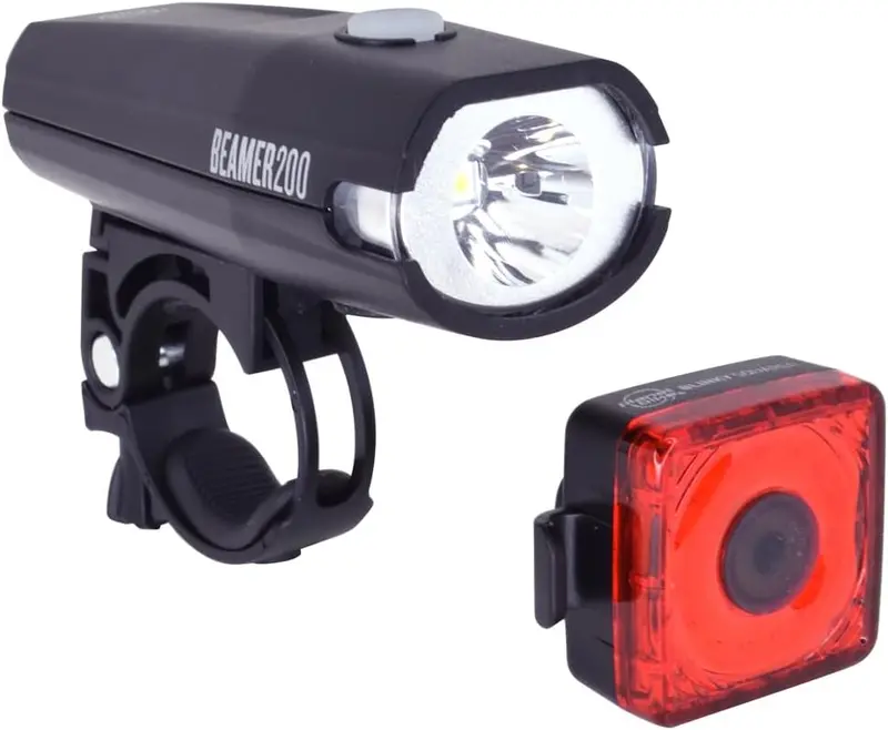 Planet Bike Beamer 200/Blinkey Squared Light Set 1