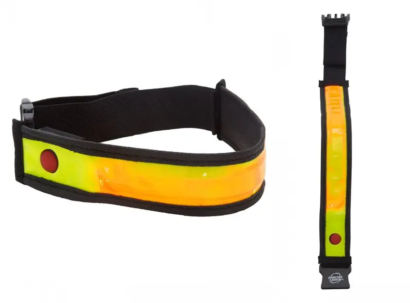 Planet Bike Brt Strap Multi-Use Led Bicycle Safety Rear Light - Yellow 1