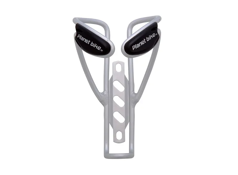 Planet Bike Button Water Bottle Cage - Silver 1