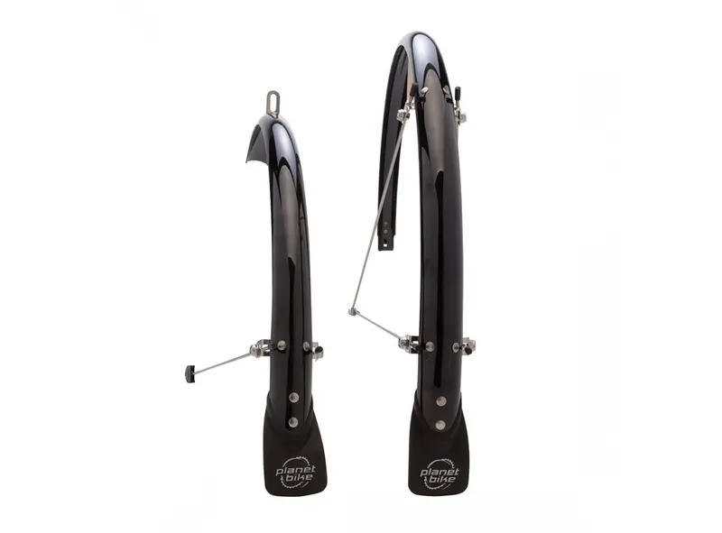 Planet Bike Hardcore 700C Fender Set - Black 1