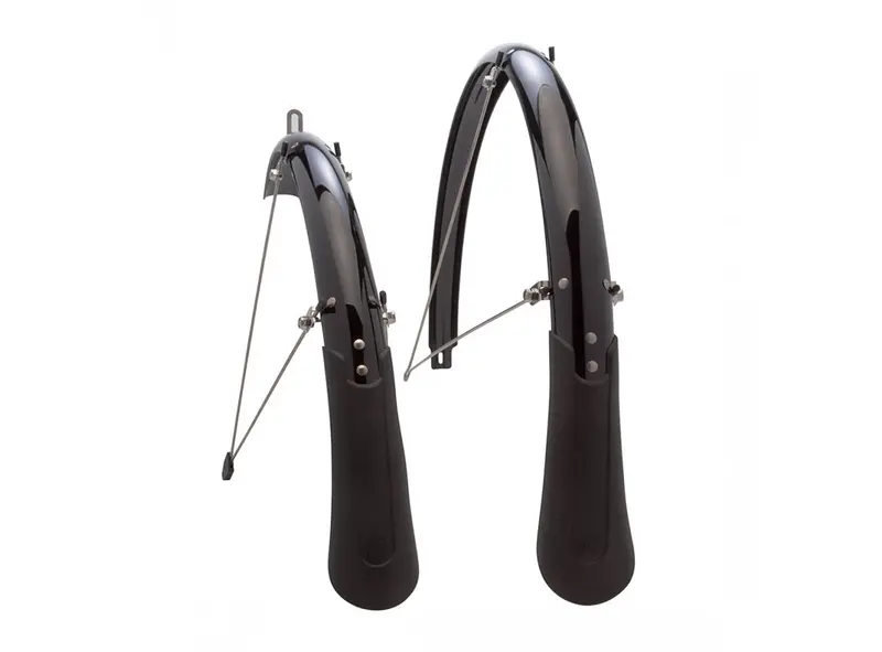 Planet Bike Hardcore Hybrid 700C Fender Set - Black 1