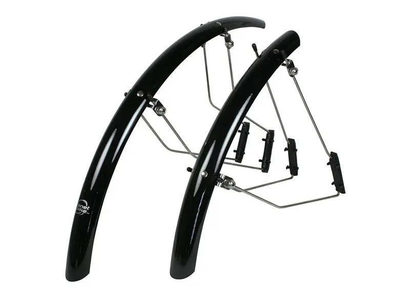 Planet Bike Speedez 700C Road Fender Set - Black 1