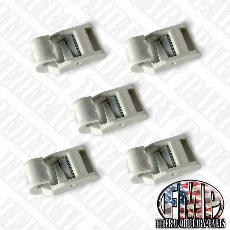 Plastic Hook C For Military Canvas Tan, Black Or White 10