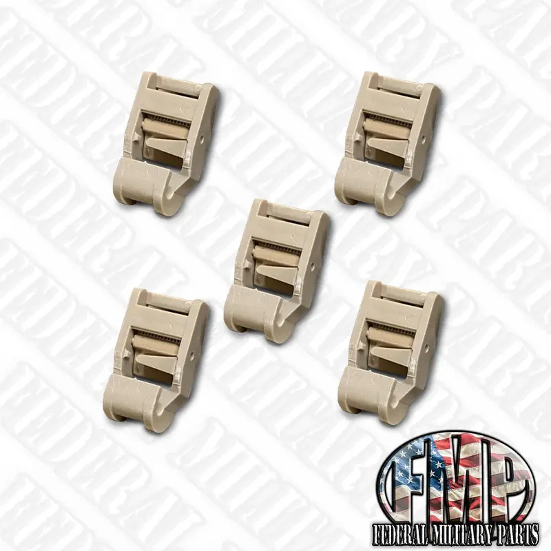 Plastic Hook C For Military Canvas Tan, Black Or White 4