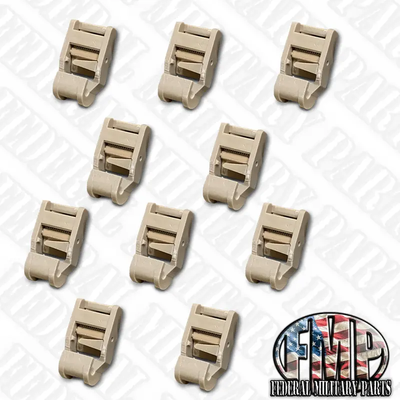 Plastic Hook C For Military Canvas Tan, Black Or White 5