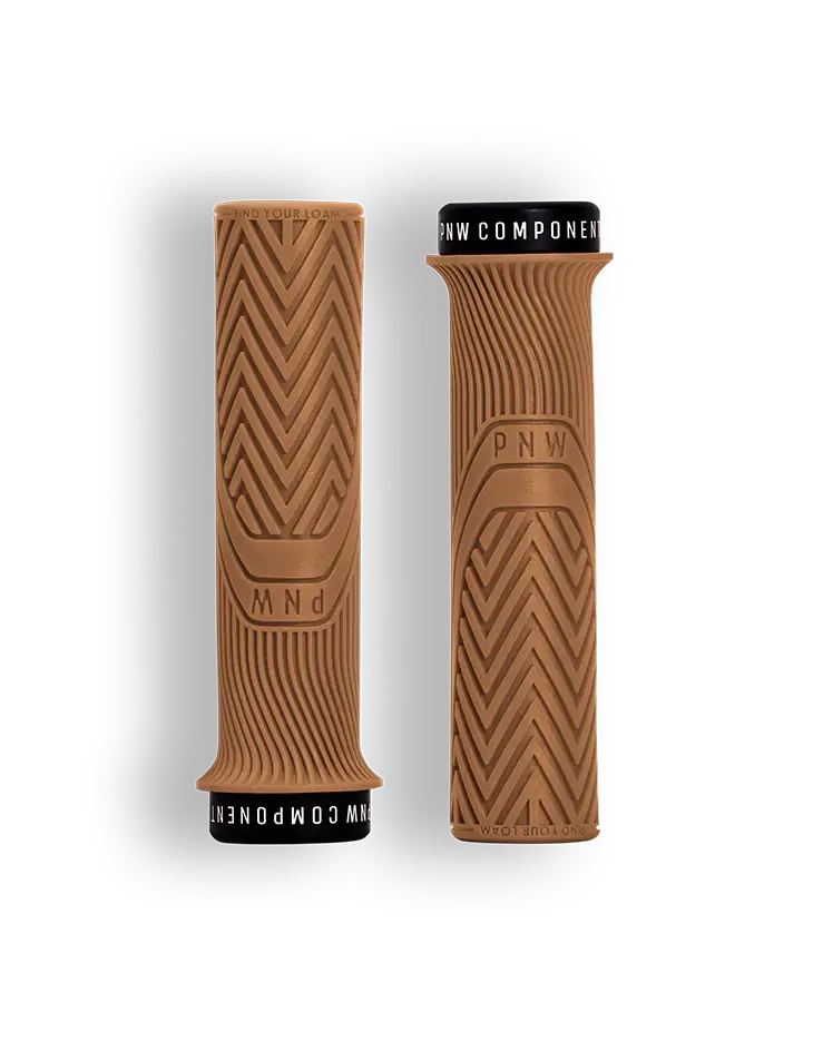 Pnw Loam Mtb Lock-On Grips - Peanut Butter 1