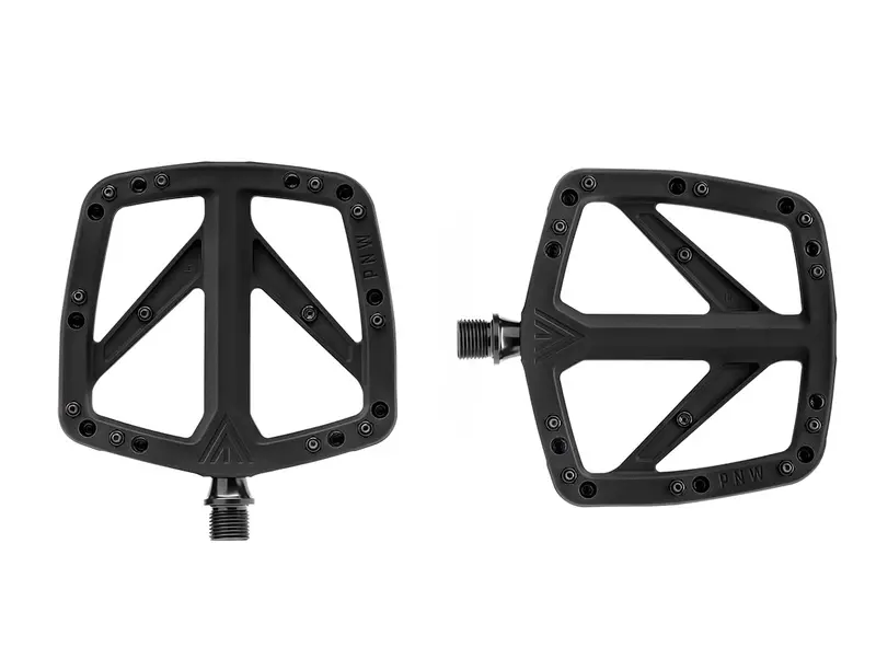 Pnw Range Composite Flat Pedal - Blackout Black 1