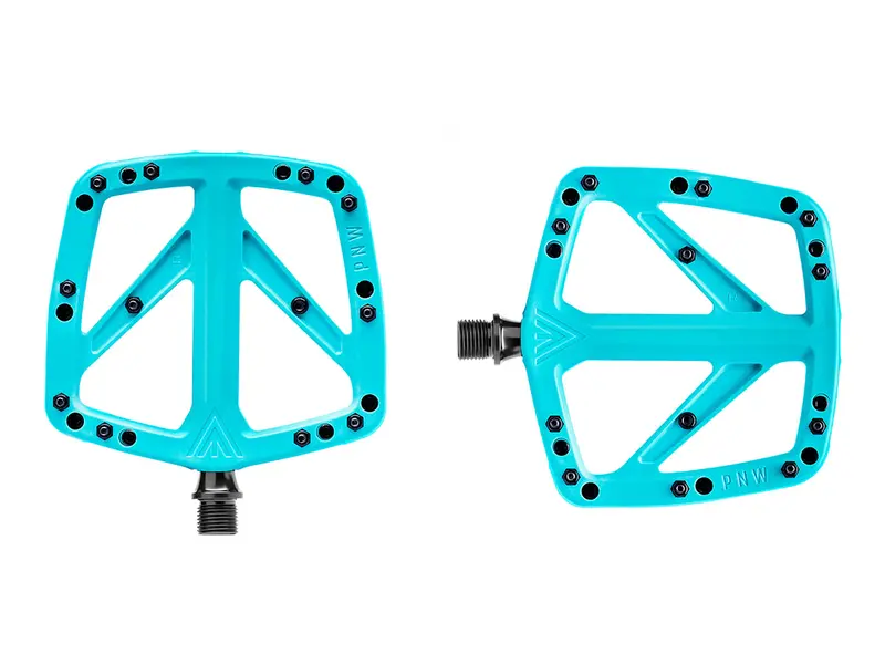 Pnw Range Composite Flat Pedal - Seafoam Teal 1