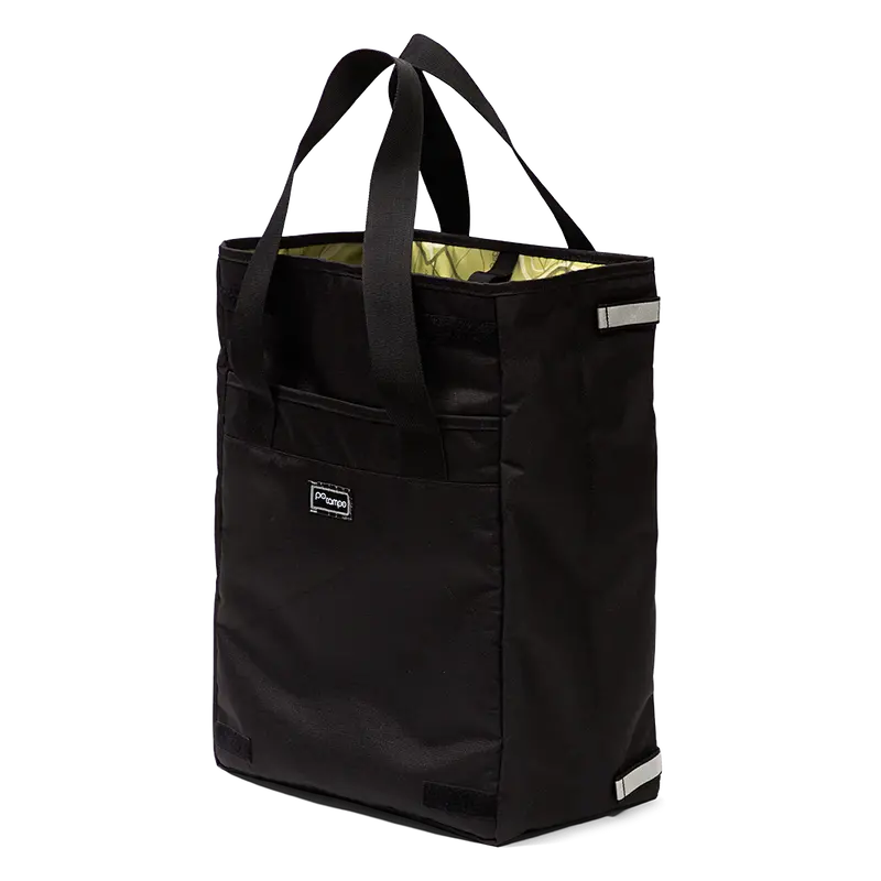 Po Campo Orchard Grocery Pannier - Black Ripstop 1