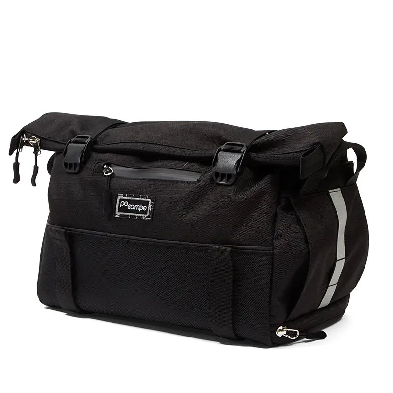 Po Campo Vernon Trunk Bag - Black Ripstop 1