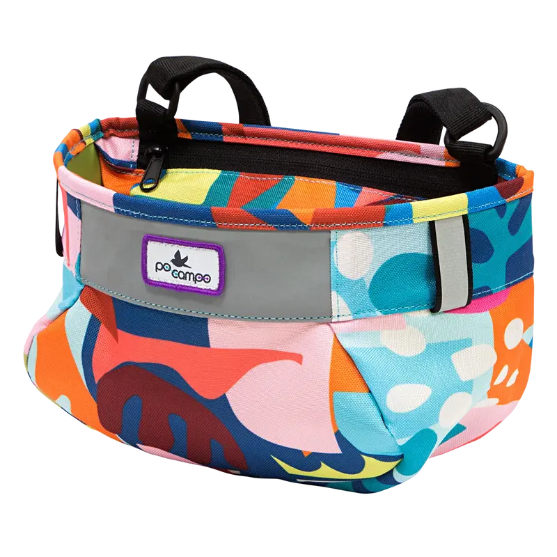 Po Campo Whoosh Bike Basket - Aquatic 1