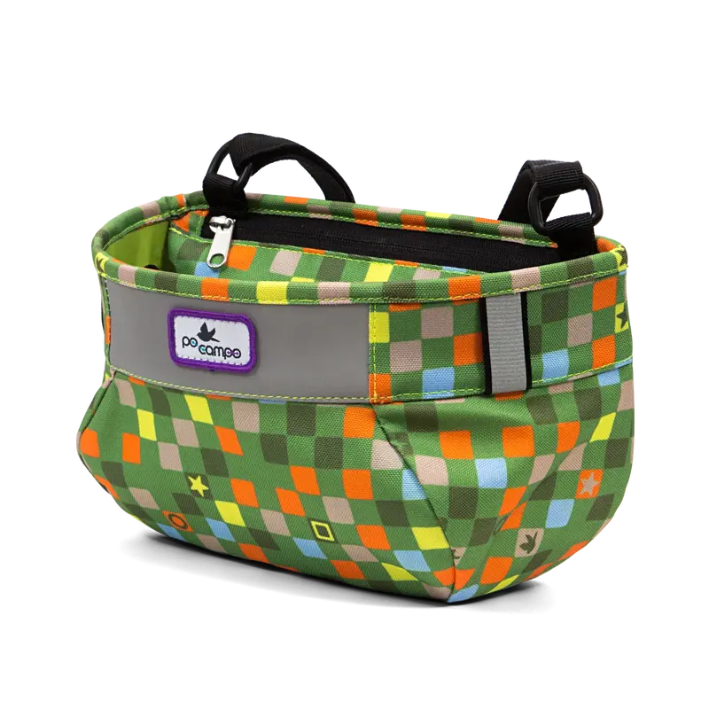Po Campo Whoosh Bike Basket - Checker 1