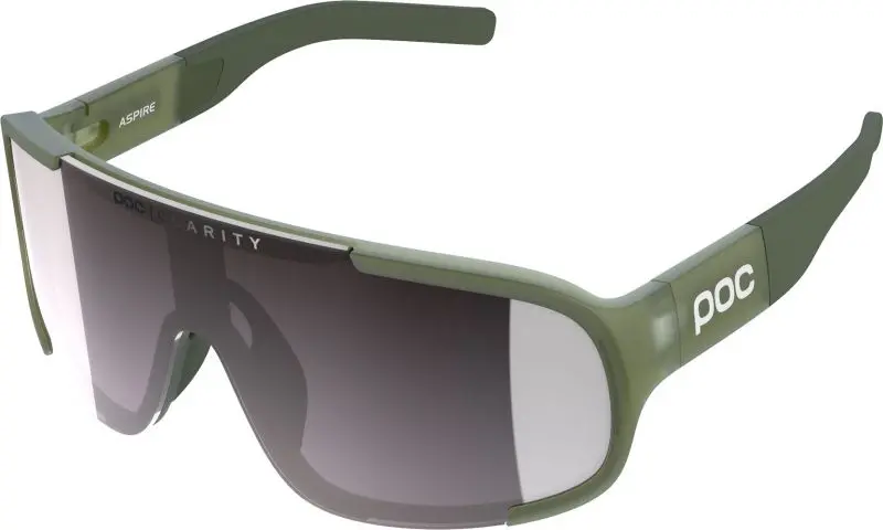Poc Aspire Performance Sunglasses - Epidote Green Translucent 1