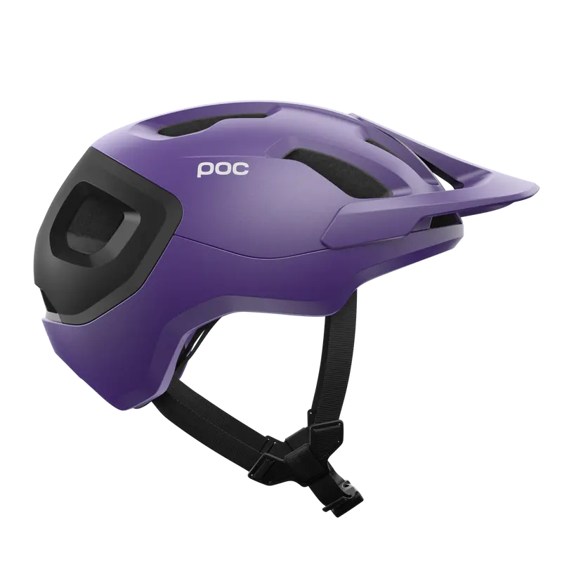 Poc Axion Race Mips Mtb Helmet - Sapphire Purple-Uranium Black Metallic-Matt 3