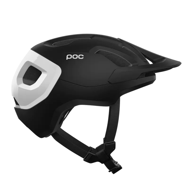 Poc Axion Race Mips Mtb Helmet - Uranium Black Matt-Hydrogen White 3