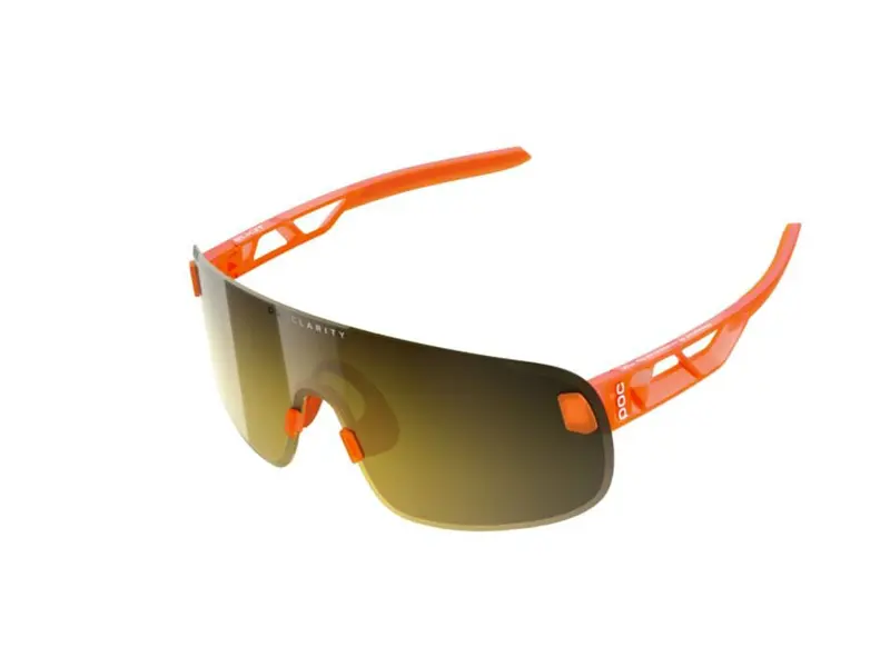 Poc Elicit Sunglasses - Fluorescent Orange Translucent 1
