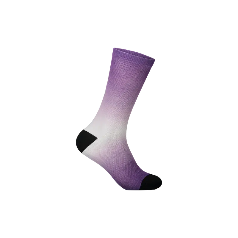 Poc Essential Long Print Sock - Gradient Sapphire Purple 1