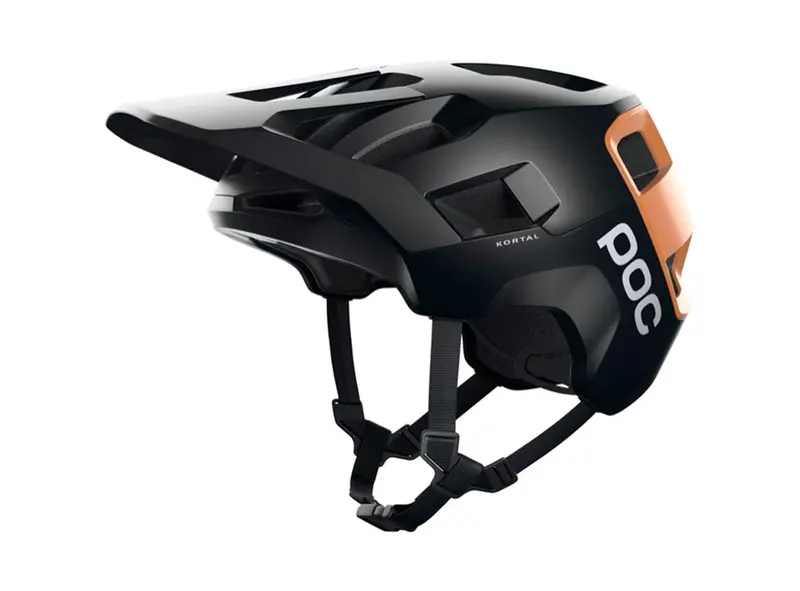 Poc Kortal Mtb Helmet - Uranium Black-Light Citrine-Orange Matt 1