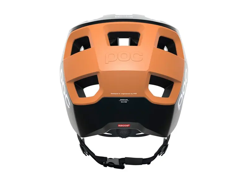 Poc Kortal Mtb Helmet - Uranium Black-Light Citrine-Orange Matt 2